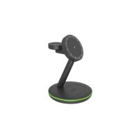 ICY BOX 3in1 Wireless Charging Stand IB-SH102-CH up to...
