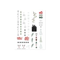 I AM CREATIVE Kerzentattoo A4 4010.72 Xmas II