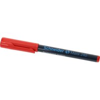 SCHNEIDER Permanent Marker MAXX 240 124002 rot, Rundspitze