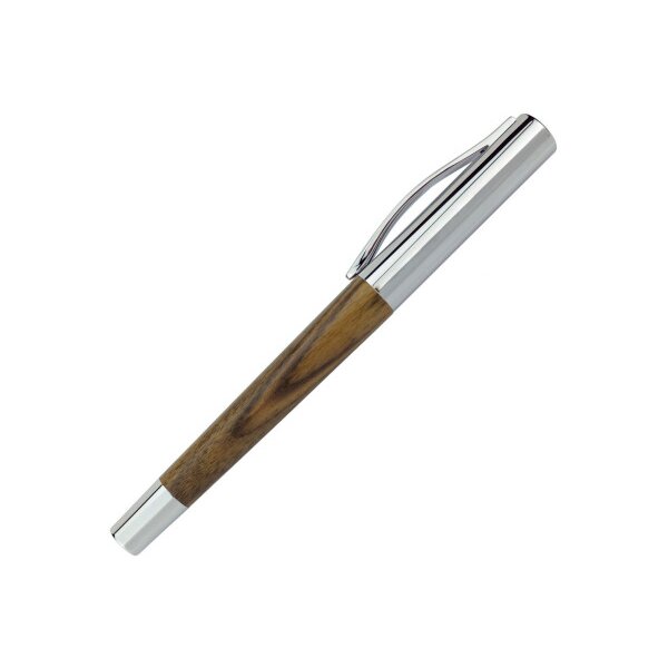 TREECK Stylo roller noyer 1351.93 bleu