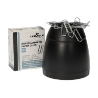 DURABLE Büroklammernspender 24mm 1709051060 schwarz,...