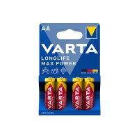 VARTA Longlife Max Power 04706 101 404 AA/LR6 4 Stück