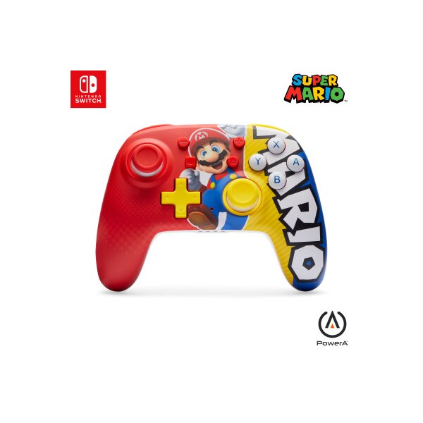 POWER A Enhanced Nano Wirel.Ctrl. NSGP0295-01 NSW, Mario Victory