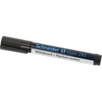 SCHNEIDER Boardmarker MAXX 293 129301 schwarz, Keilspitze