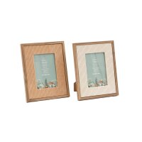 ROOST Fotorahmen 4x6 Zoll PH2503 Kord, assortiert