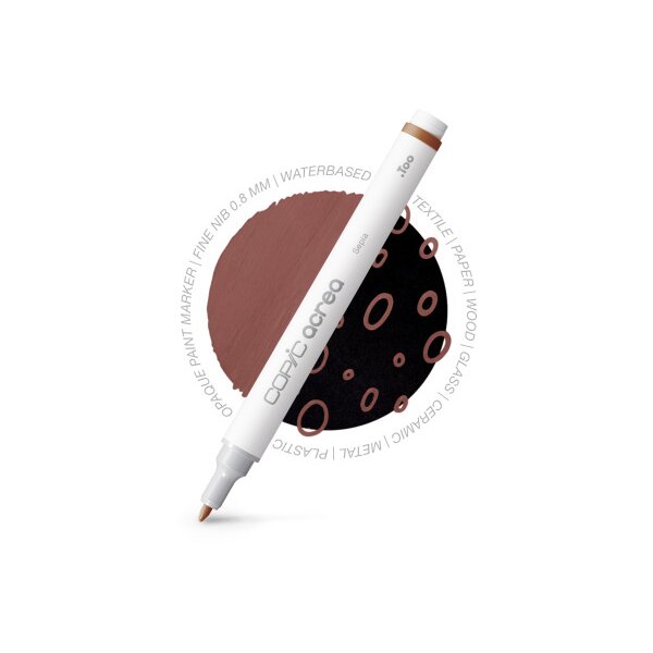 COPIC Marker acrea 0.8mm 20077004 Sepia