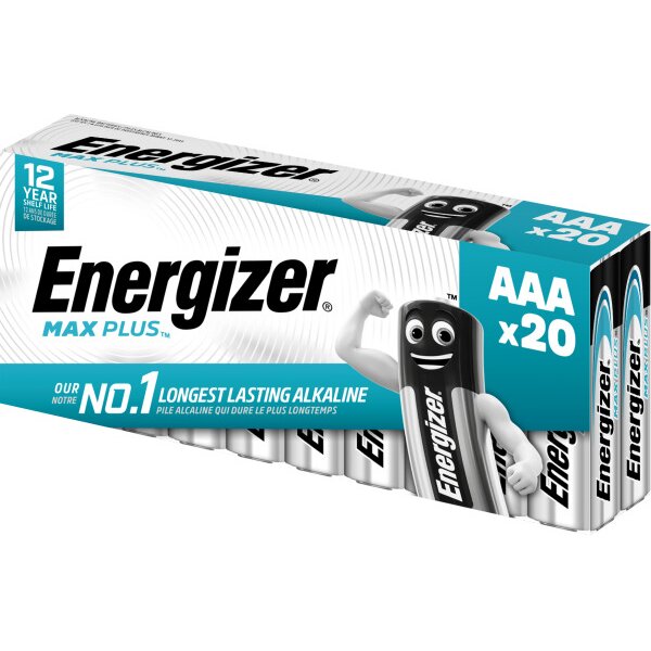 ENERGIZER Max Plus E301322900 AAA/LR03 20 pcs.