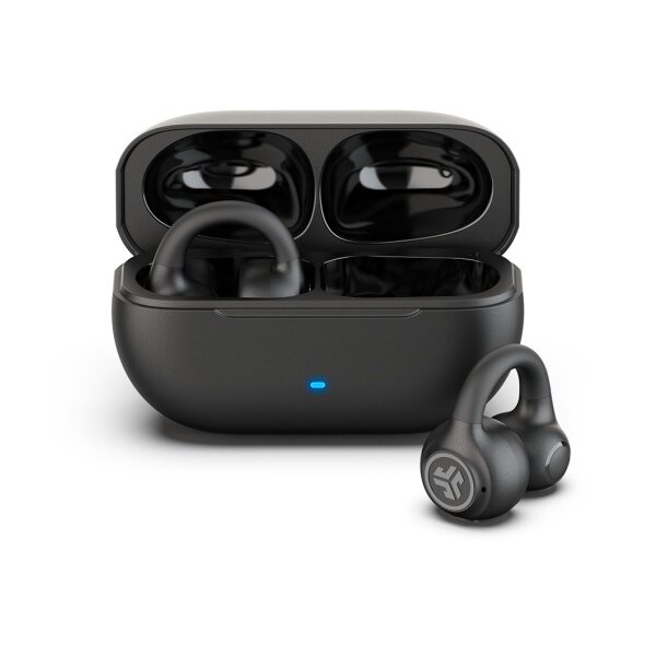 JLAB Flex Open Air Clip Earbuds IEUEBFLEXRBLK124 True Wireless, Black
