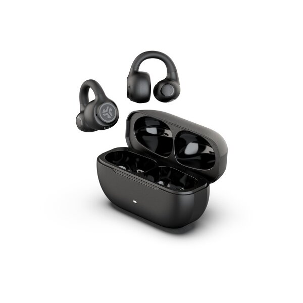 JLAB Flex Open Air Clip Earbuds IEUEBFLEXRBLK124 True Wireless, Black