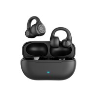 JLAB Flex Open Air Clip Earbuds IEUEBFLEXRBLK124 True Wireless, Black