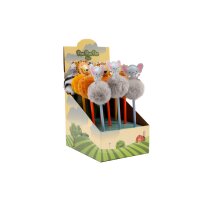 ROOST Stylo à bille ST7275 Animal pelucheux