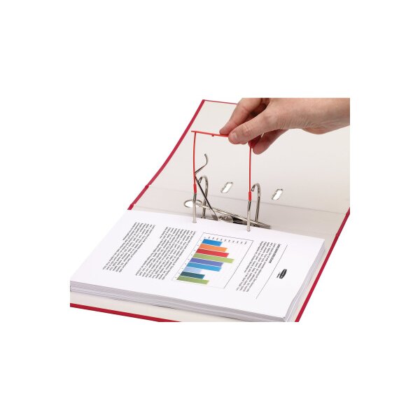 FELLOWES Archivb&uuml;gel 0089602 rot 100 St&uuml;ck