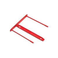 FELLOWES Archivbügel 92mm 0089602 rot 100 Stück