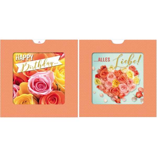 SUSY CARD 3D-Geburtstagskarte Sliding card "Einhorn"