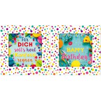 SUSY CARD 3D-Geburtstagskarte Sliding card "Einhorn"