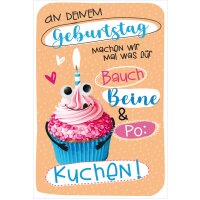 SUSY CARD Geburtstagskarte Wiggle "Schraube"