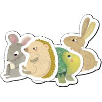 APLI kids Puzzle "My first Tierbabys", 12 Teile