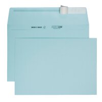 METTLER Enveloppe couleur C5 sans fenêtre bleu...