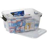 plast team Boîte de rangement HOME BOX, 8L, gris...