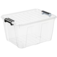 plast team Boîte de rangement HOME BOX, 30 L,...