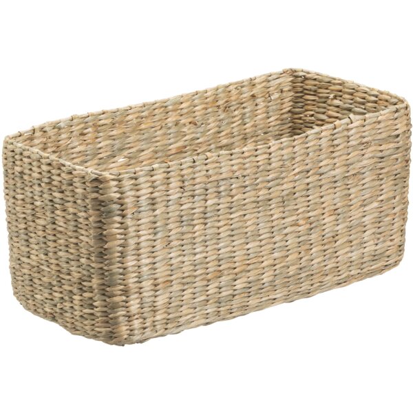 NHG Aufbewahrungs-Körbchen STIG S, aus Seegras, eckig