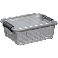 plast team Boîte de rangement HOME BOX, 1,5 L, gris