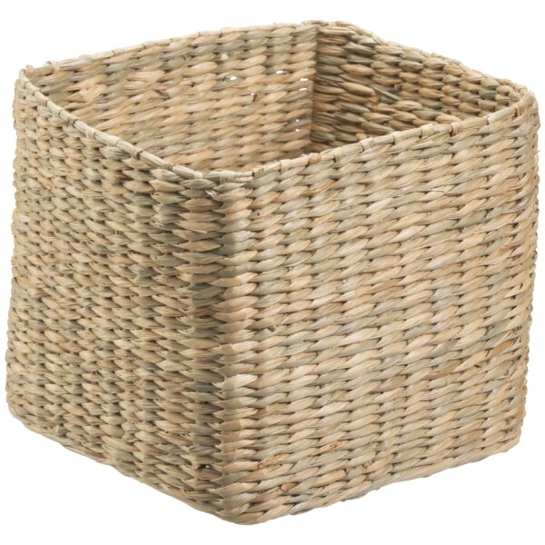 NHG Aufbewahrungs-Körbchen STIG M, aus Seegras, eckig
