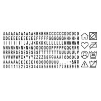 trodat Textilstempel-Set "7 Sachen Stempel", schwarz