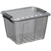plast team Boîte de rangement HOME BOX, 3L, gris...