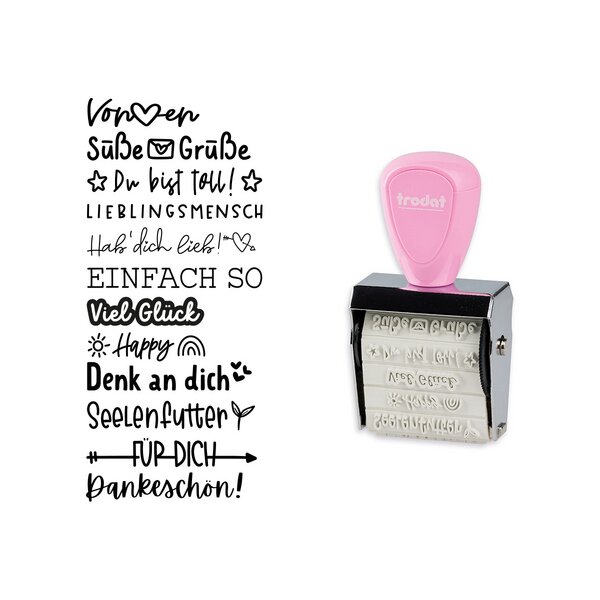 trodat Kreativstempel Creative Mini "Böse Sprüche"