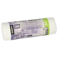 STARPAK Mülleimerbeutel mit Duft, LDPE, 30 Liter, grau
