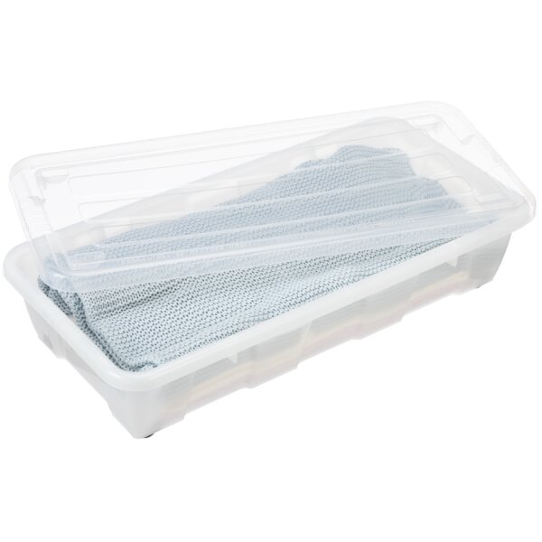 plast team Aufbewahrungsbox BEDROLLER EASY, 30 Liter