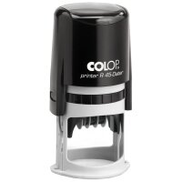 COLOP Datumstempel Printer R 45-Dater, rund, schwarz