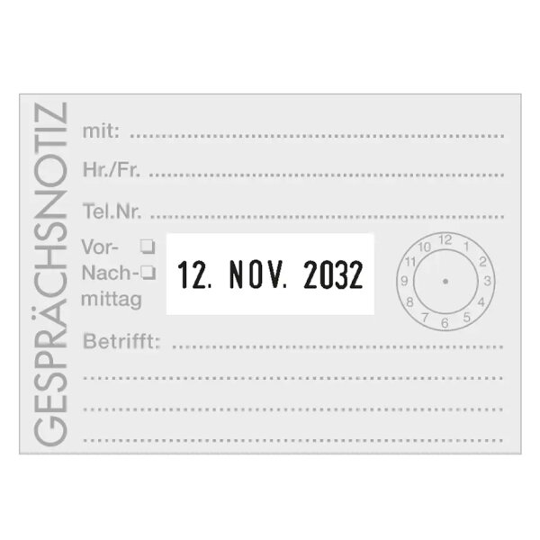 COLOP Datumstempel Expert 3860, 8-zeilig, mit Gutschein