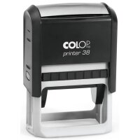 COLOP Textstempel Printer 38, 7-zeilig, schwarz