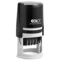 COLOP Datumstempel Printer R 50-Dater, rund, schwarz