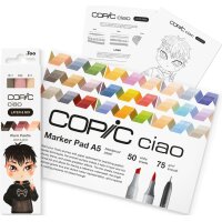 COPIC Marqueur ciao LAYER & MIX Manga Starter Set, Warm