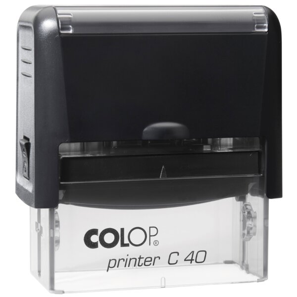 COLOP Tampon pour texte Printer C40, 6 lignes, noir