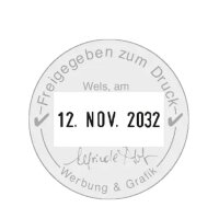 COLOP Datumstempel Printer R 30-Dater, rund, schwarz