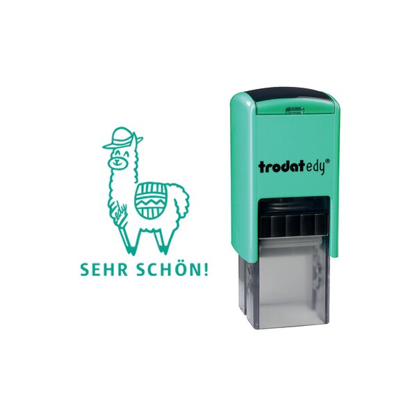 trodat Motivationsstempel Edy "Pinguin", grün