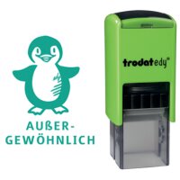 trodat Motivationsstempel Edy Pinguin, grün