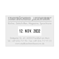 COLOP Datumstempel Expert 3660, 6-zeilig, mit Gutschein