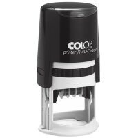 COLOP Datumstempel Printer R 40-Dater, rund, schwarz