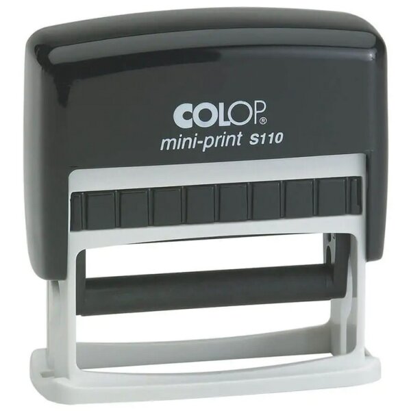 COLOP Tampon pour texte Mini-Print S110, noir