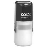 COLOP Tampon pour texte Printer R17, rond, noir