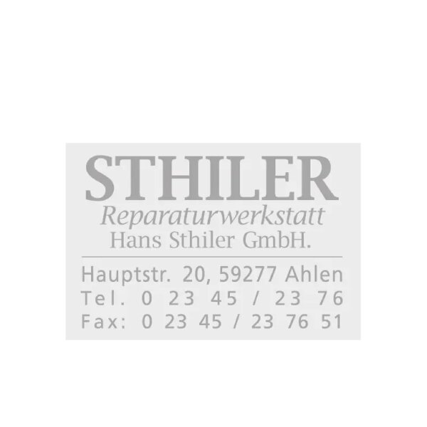 COLOP Tampon pour texte Expert 3300, 7 lignes