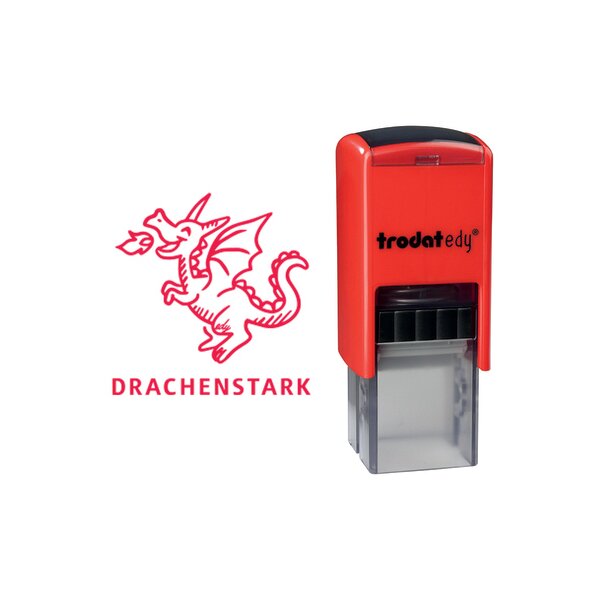 trodat Motivationsstempel Edy "Gesicht", gelb