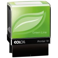 COLOP Textstempel Printer 10 Green Line, 3-zeilig, Gutschein