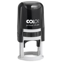 COLOP Tampon pour texte Printer R24, rond, noir
