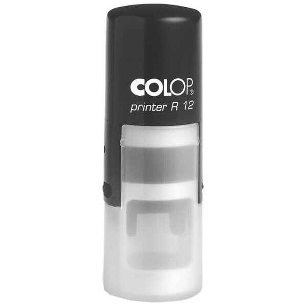 COLOP Tampon pour texte Printer R12, rond, noir